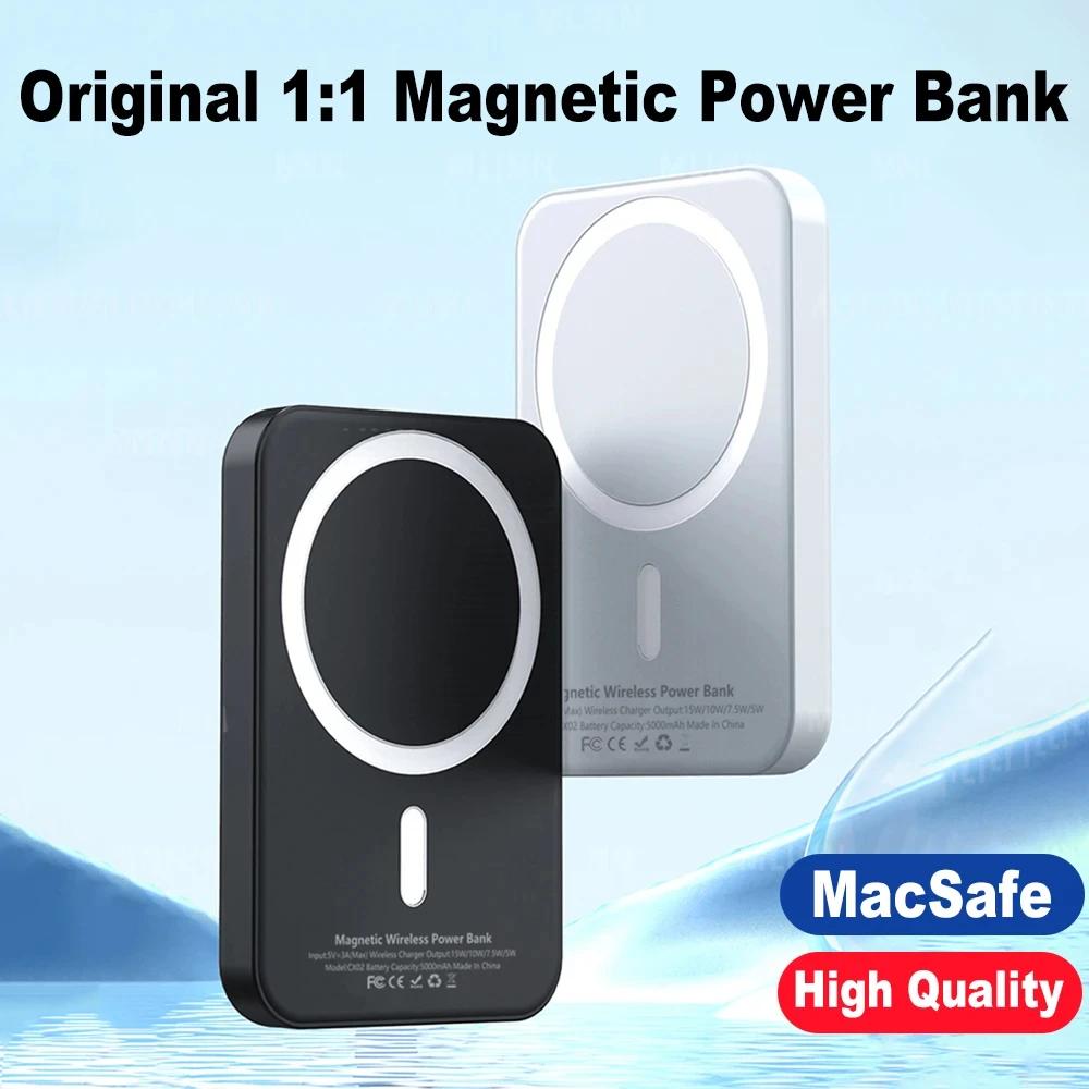 IPhone 14, 13, 12 Pro Max MacSafe  , ̴ ׳ƽ  Powerbank,  ޴  ܺ ͸